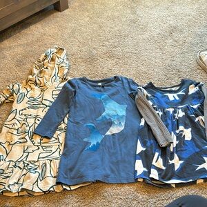 Bundle of Tea Collection dresses girls 4 4t